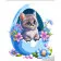 Картина по номерам Strateg ПРЕМИУМ Кошечка из яйца с лаком размером 30х40 см (SS6678)