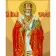 Картина за номерами Strateg ПРЕМІУМ Святий Миколай з лаком розміром 30х40 см (SS6736)