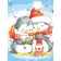 Painting by numbers Strateg PREMIUM Penguins, 30x40 cm (SS6844)