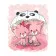 Картина за номерами Рожеві котики під парасолькою 30х40 см SV-0022