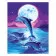Картина за номерами Зграя дельфінів уночі 30х40 см SV-0075