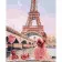 Paint by number Premium SY6139 "Pink Paris 2", 40x50 cm