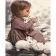 Paint by number Premium SY6179 "Girl with rabbits", 40x50 cm