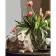 Картина за номерами Преміум Котик з тюльпанами 40х50 см SY6274