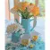 Картина по номерам Strateg Утренние цветы на цветном фоне размером 40х50 см (SY6424)