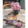 Paint by number Premium SY6518 "Roses with coffee", 40x50 cm