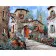 Paint by numbers Strateg PREMIUM Italian street with varnish size 40х50 sm SY6614