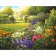 Paint by numbers Strateg PREMIUM Flowers in June with varnish size 40х50 sm SY6622