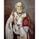 Paint by numbers Strateg PREMIUM Icon of Nicholas the Wonderworker with varnish size 40х50 sm (SY6675)