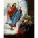 Paint by numbers Strateg PREMIUM Annunciation of the Blessed Virgin Mary with varnish size 40х50 sm (SY6694)