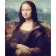 Paint by numbers Strateg PREMIUM View of Mona Lisa with varnish size 40х50 sm (SY6704)