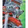 Paint by numbers Strateg PREMIUM Harley's photo with varnish size 40х50 sm (SY6706)