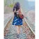 Paint by numbers Strateg PREMIUM A girl with a guitar with varnish size 40х50 sm (SY6765)