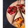 Картина за номерами Strateg ПРЕМІУМ Ріжки з фруктами з лаком розміром 40х50 см (SY6800)