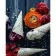 Paint by numbers Strateg PREMIUM Ice cream cones with varnish size 40х50 sm (SY6801)