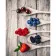 Paint by numbers Strateg PREMIUM Fruit spoons with varnish size 40х50 sm (SY6809)