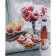 Paint by numbers Strateg PREMIUM Floral still life with varnish size 40х50 sm (SY6834)