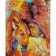 Paint by numbers Strateg PREMIUM Watercolor love of lions with varnish size 40х50 sm (SY6905)