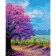 Paint by numbers Strateg PREMIUM Bright spring with varnish size 40х50 sm (SY6914)