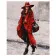 Картина за номерами Преміум Жінка в червоному капелюсі 40х50 см VA-0044