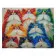 Paint by number VA-0272 "Colorful watercolor cats", 40x50 cm