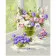 Paint by number Premium VA-0275 "Delicate flowers", 40x50 cm