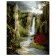 Paint by number VA-0283 "Waterfall in the mountains", 40x50 cm