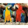 Картина за номерами Преміум Яскрава пара папуг 40х50 см VA-0480