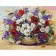 Картина «Букет польових квітів» за номерами, 40х50 см