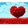 Paint by number Premium VA-0799 "Tree-heart", 40x50 cm