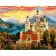 Paint by number VA-1032 "Castle at sunset", 40x50 cm