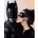 Картина по номерам Бэтмен с женщиной-кошкой 40х50 см VA-1141