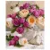 Paint by number Premium VA-1205 "Bouquet of different roses", 40x50 cm