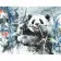 Paint by number Premium VA-1207 "Cheerful Panda", 40x50 cm