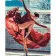 Paint by numbers Strateg PREMIUM Ballerina dance with varnish size 40х50 sm VA-1472