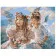 Картина по номерам Премиум Две девочки-ангела 40х50 см VA-1664