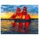 Paint by number Premium VA-1819 "Crimson sails", 40x50 cm