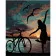 Paint by number Premium VA-1837 "Night bike ride", 40x50 cm