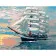 Paint by number Premium VA-2179 "Majestic frigate", 40x50 cm