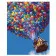 Картина за номерами Будиночок з кульками 40х50 см VA-2184