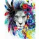 Paint by number VA-2243 "Bright lion", 40x50 cm