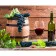 Картина за номерами Strateg Домашнє вино на кольоровому фоні розміром 40х50 см (VA-2510)