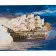 Paint by number Strateg Wonder ship on a colored background, size 40x50 cm (VA-2707)