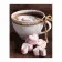 Paint by number VA-2833 "Coffee with marshmallows", 40x50 cm