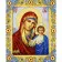 Paint by number Icon of the Mother of God with Jesus Strateg with varnish size 40x50 cm (VA-2984)