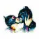 Картина по номерам Премиум Женщина-кошка и Бэтмен 40х50 см VA-3017