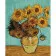 Paint by number Premium VA-3223 "Sunflowers", 40x50 cm