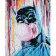 Картина по номерам Премиум Бэтмен с жвачкой с лаком 40х50 см VA-3370