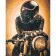 Paint by number Premium "Biker" with varnish 40x50 cm