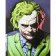 Paint by number Premium "Joker's look" with varnish 40x50 cm
